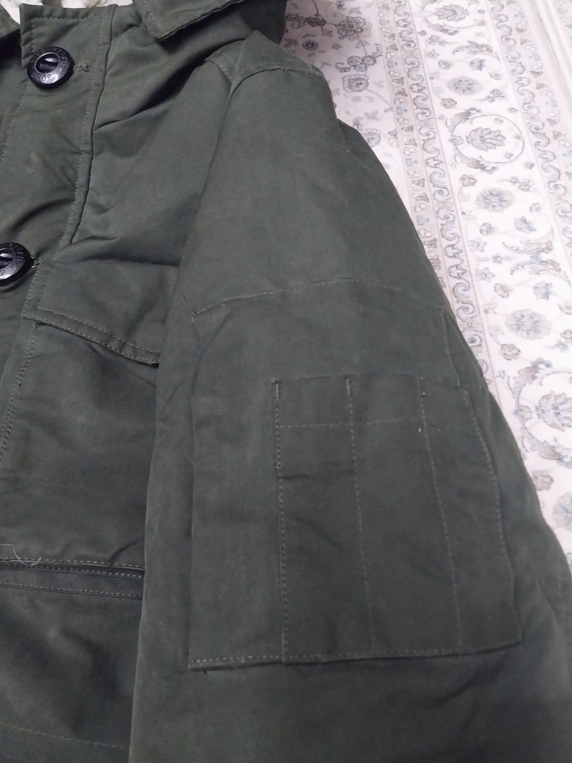 빈폴 라쿤털 후드 패딩 110 상품이미지2