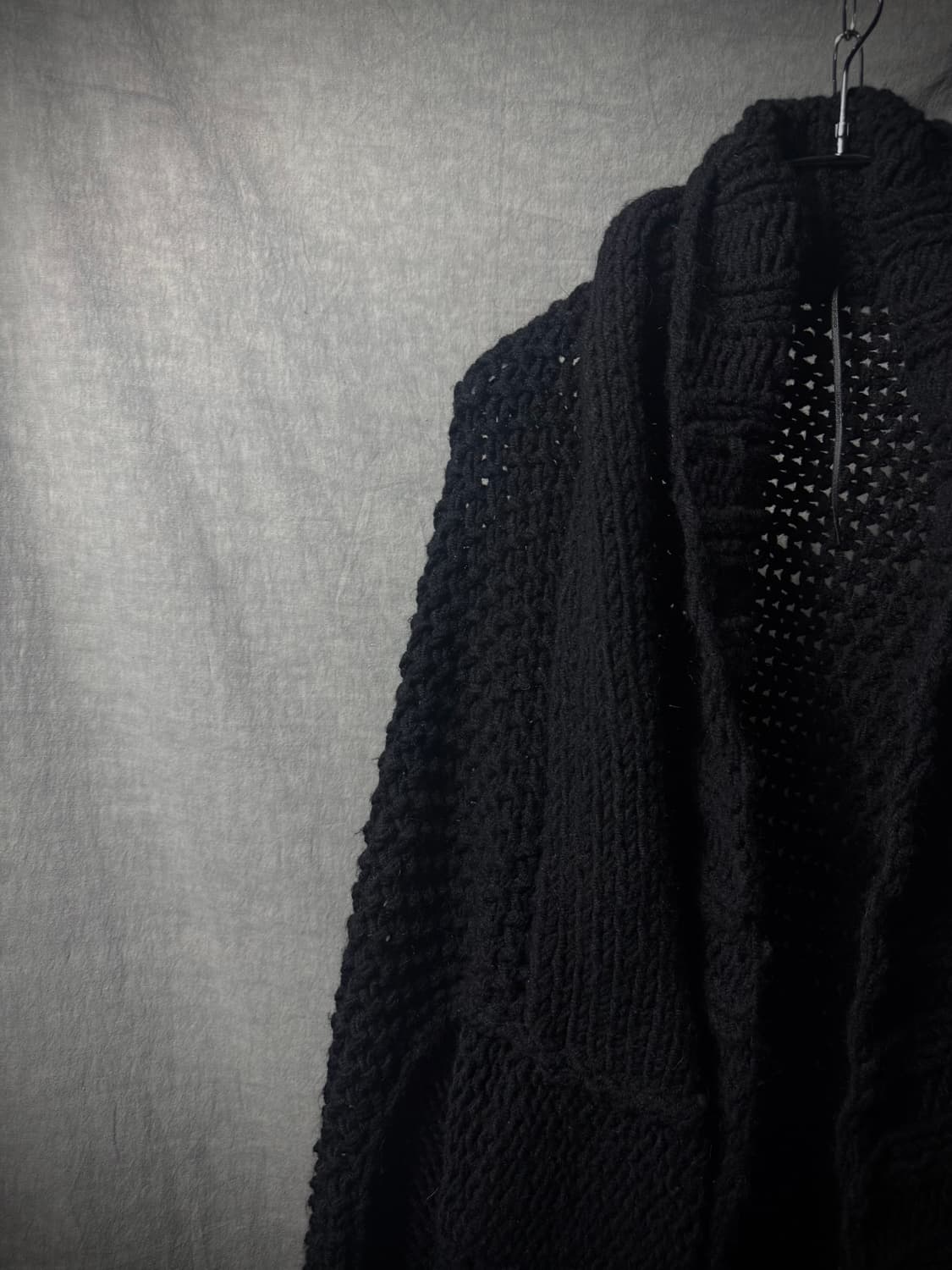 Masnada Hand Knitted Open Cardigan  상품이미지4