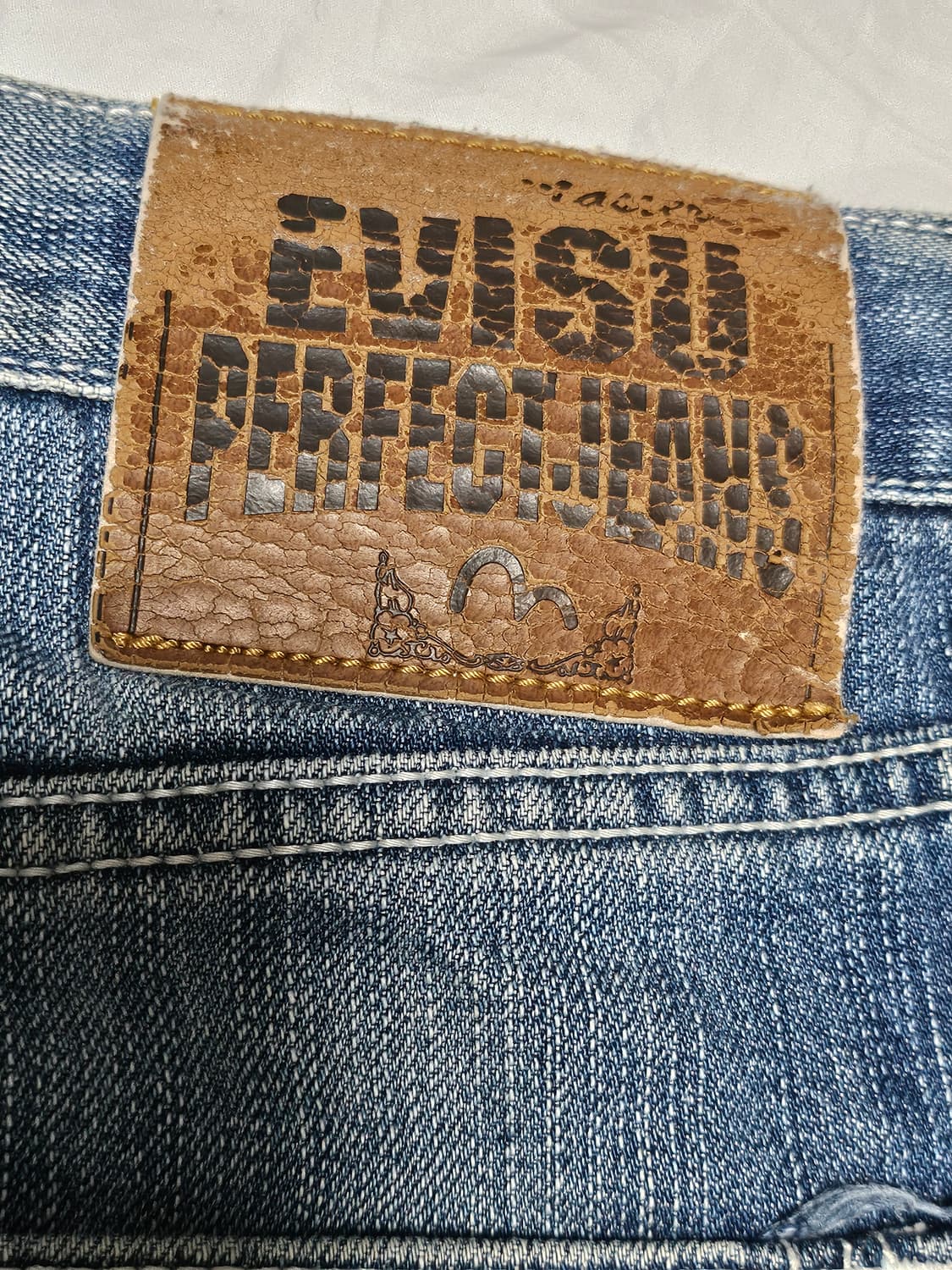 에비수 빈티지 워싱 데님 팬츠 30 상품이미지6