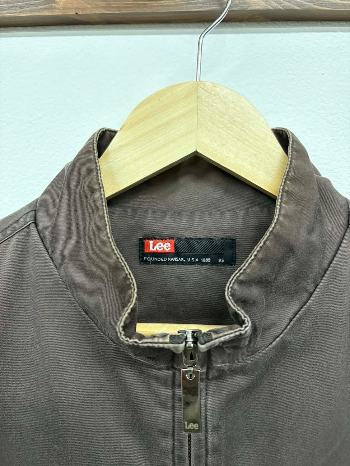 [95] Lee 리 00s 모카브라운 워크 데님 자켓 상품이미지3