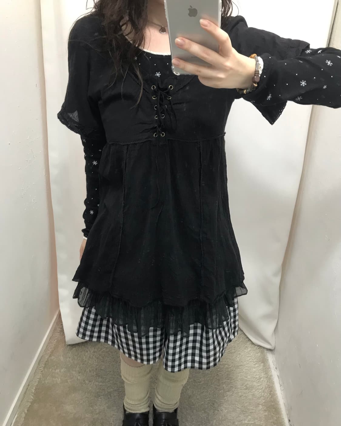 블랙 레이어드 코디 세트 🖤 상품이미지4