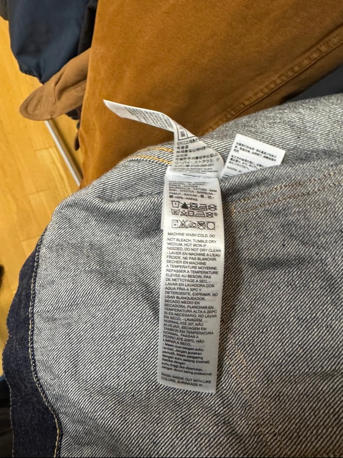 [단순착용] 리바이스 LVC TYPE2 타입2 자켓 40사이즈 상품이미지4