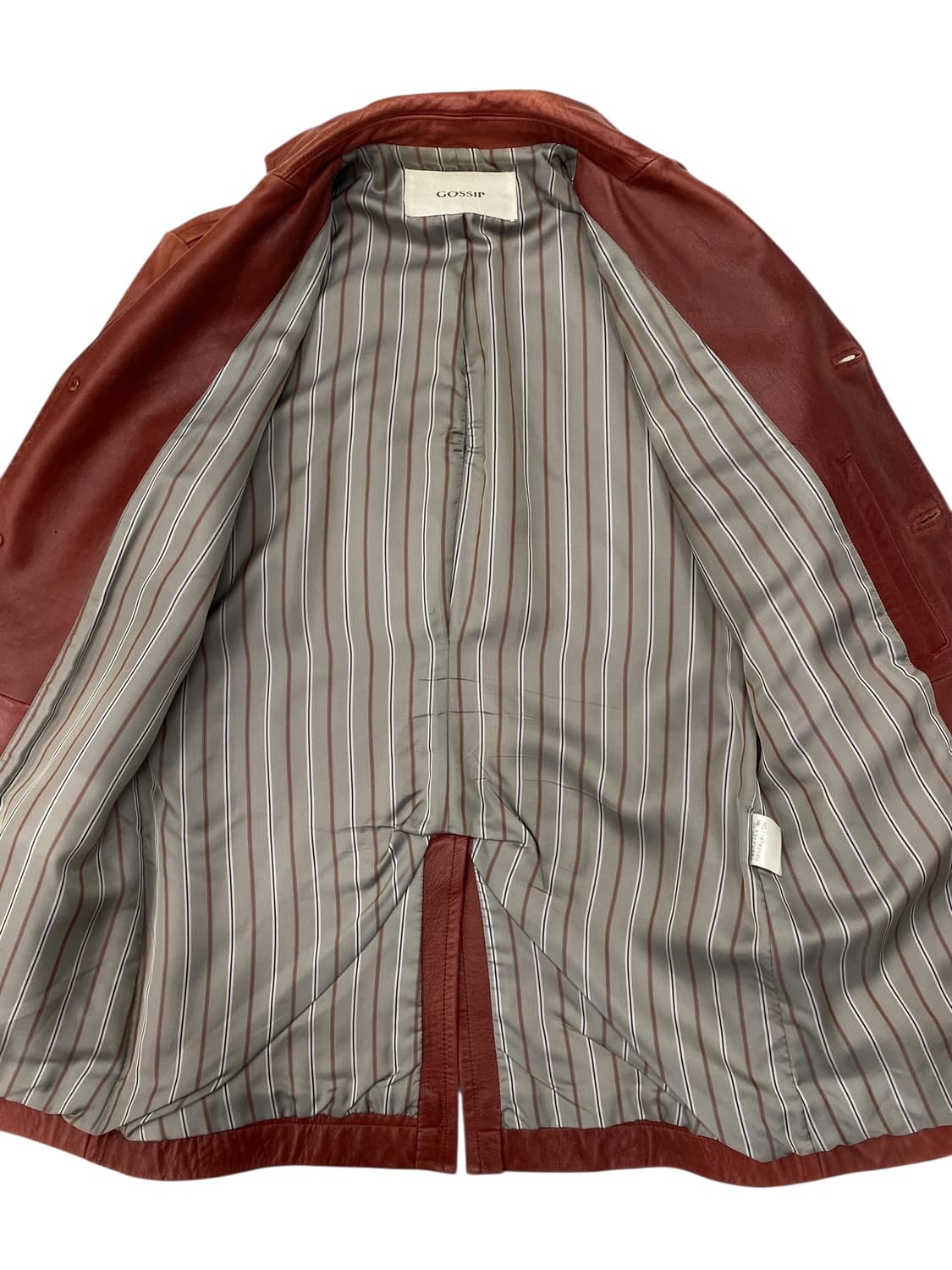 00's Gossip 소가죽 3버튼 자켓 상품이미지6