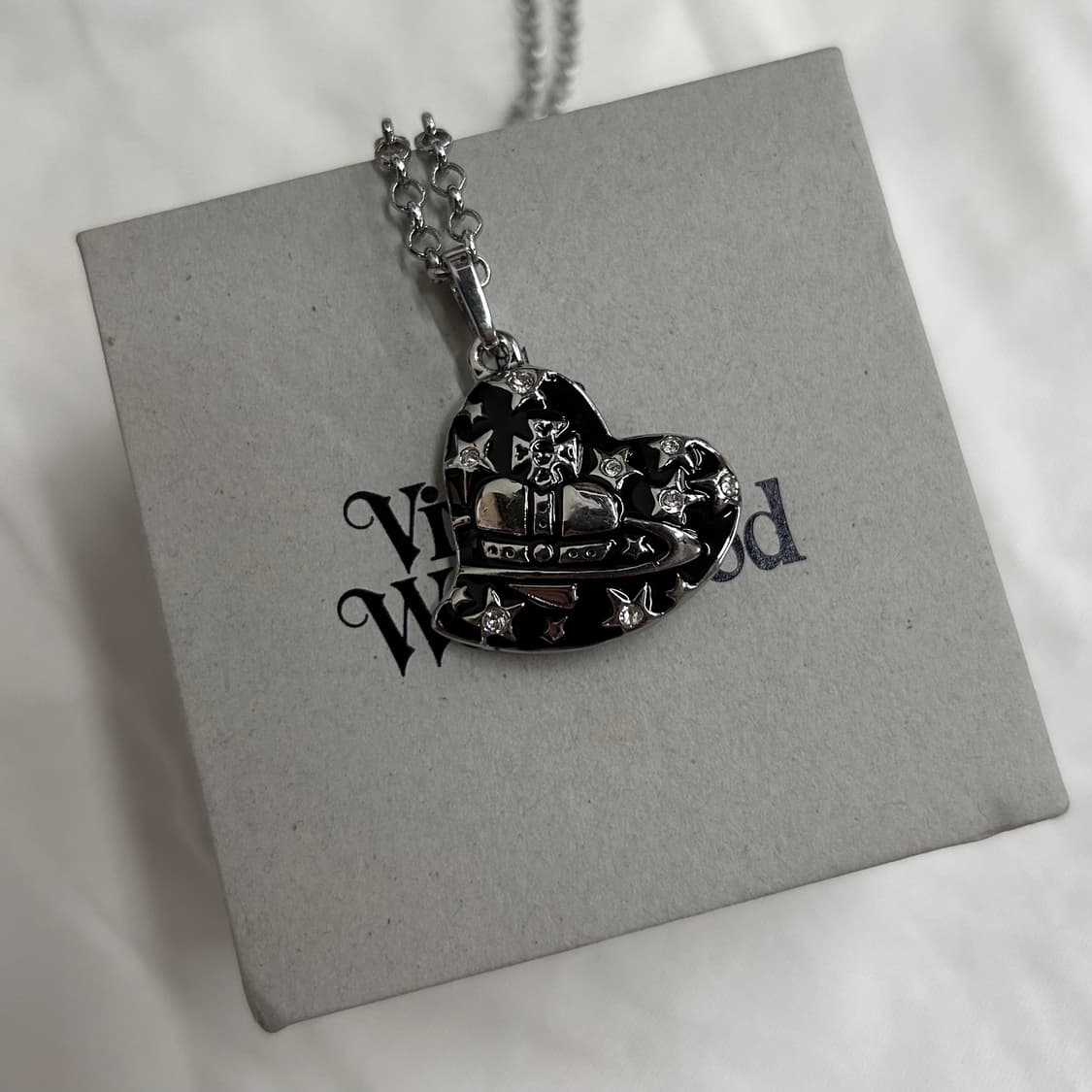 (풀박스)VivienneWestwood Diamante Neckless 상품이미지2