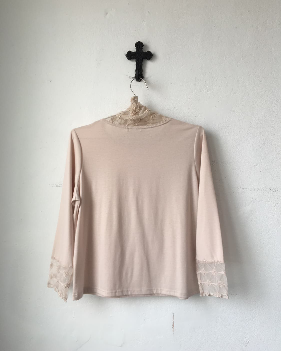 High neck trimming point sleeve 상품이미지2