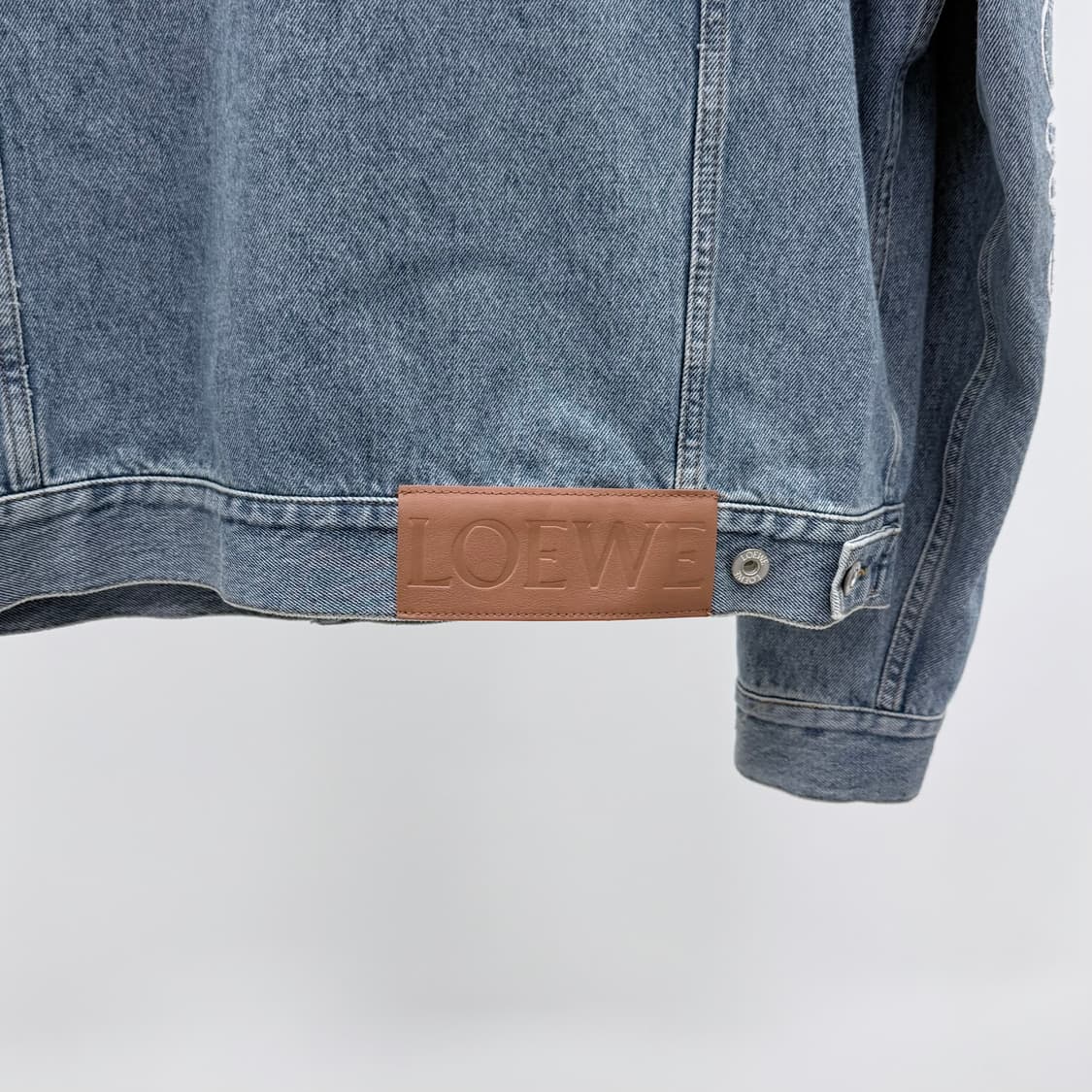 [S+급/50] 로에베 아나그램 데님 청자켓 상품이미지5