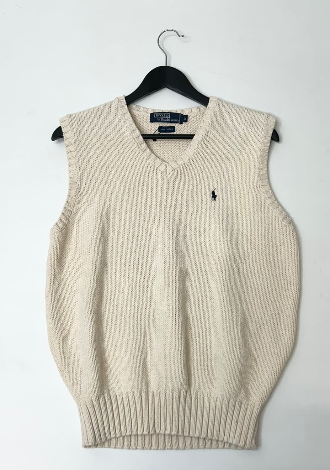 Polo 폴로 랄프로렌 베이지 니트 베스트 상품이미지2