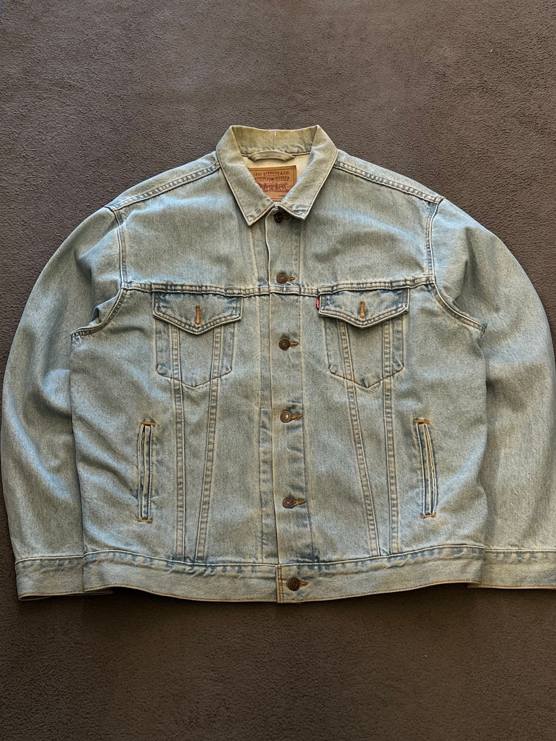 리바이스 90s 70507 트러커 처분  상품이미지1