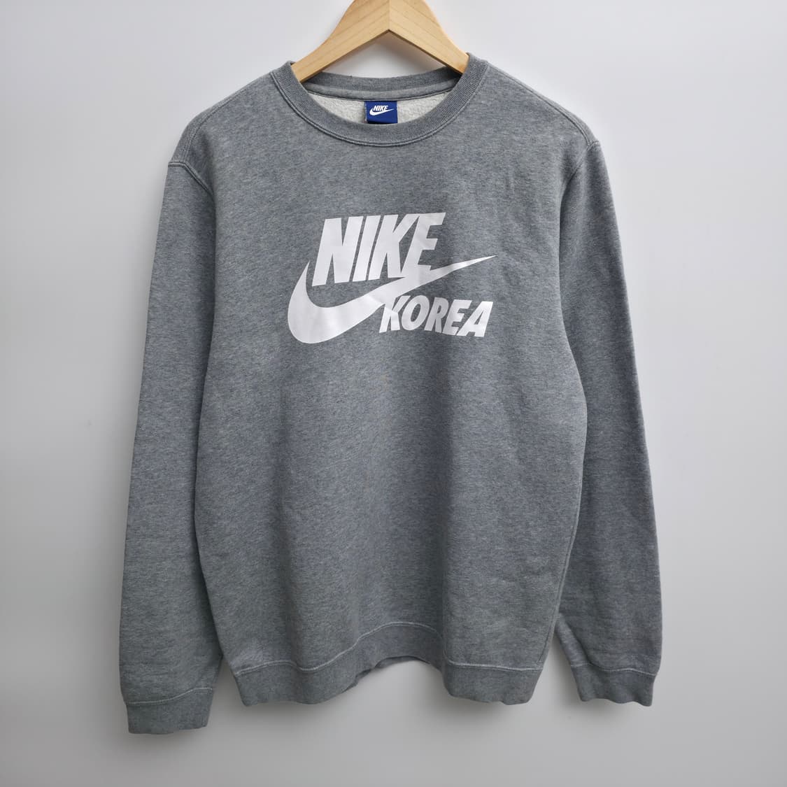 [M] 나이키 코리아 그레이 맨투맨 상품이미지1