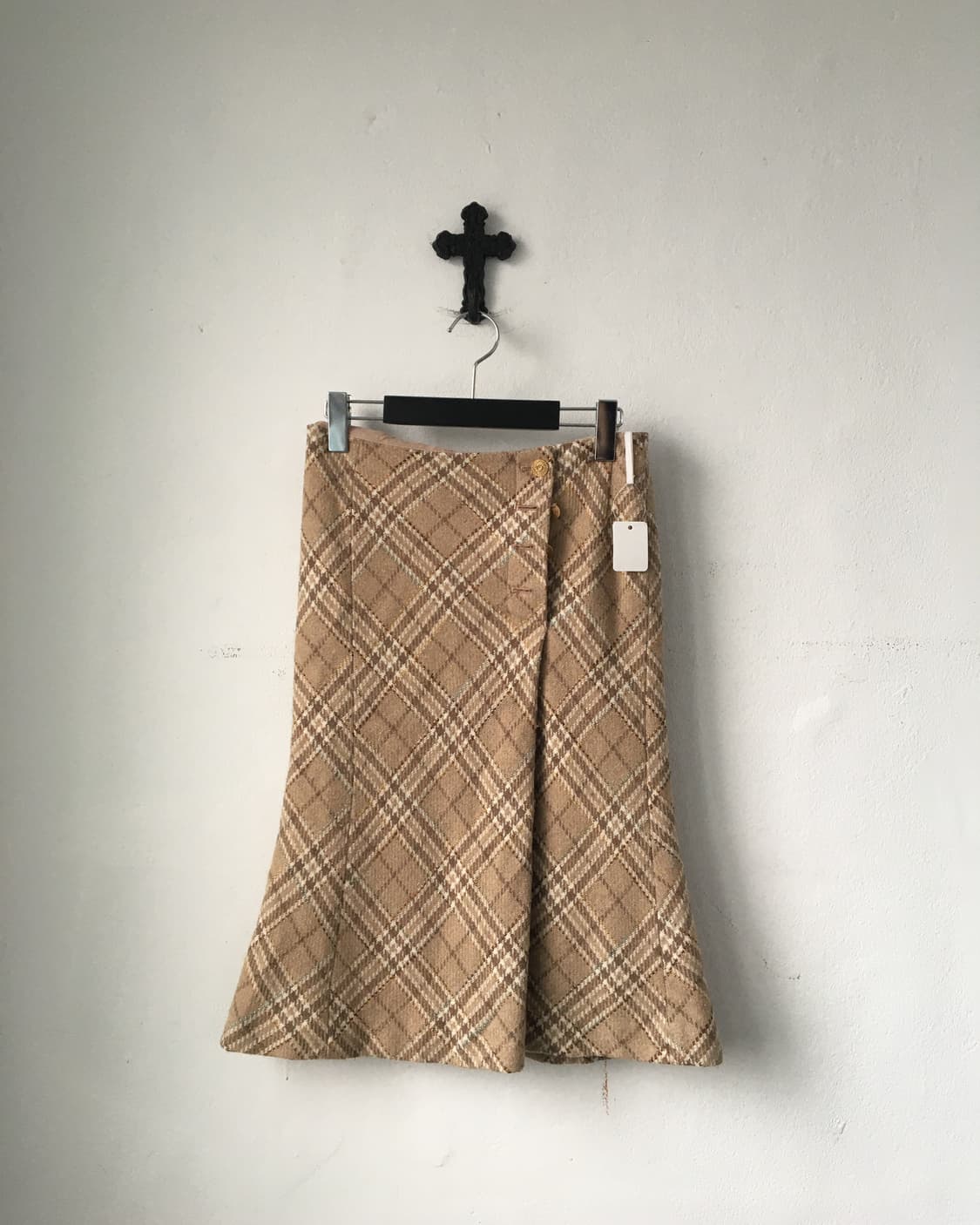 Check pattern skirt 상품이미지1