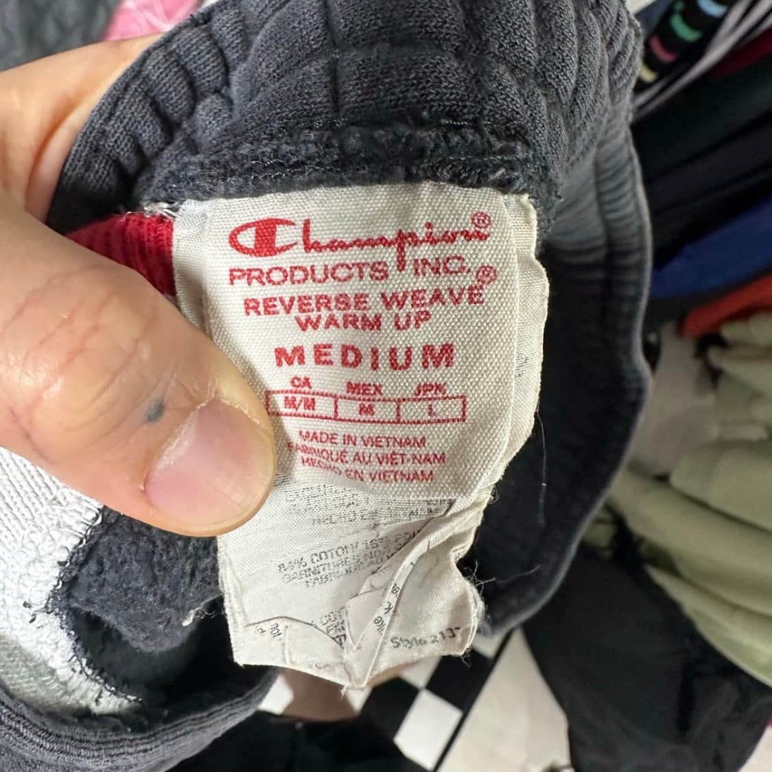 챔피온 리버스위브 빅로고 스웻 쇼츠 반바지 상품이미지4