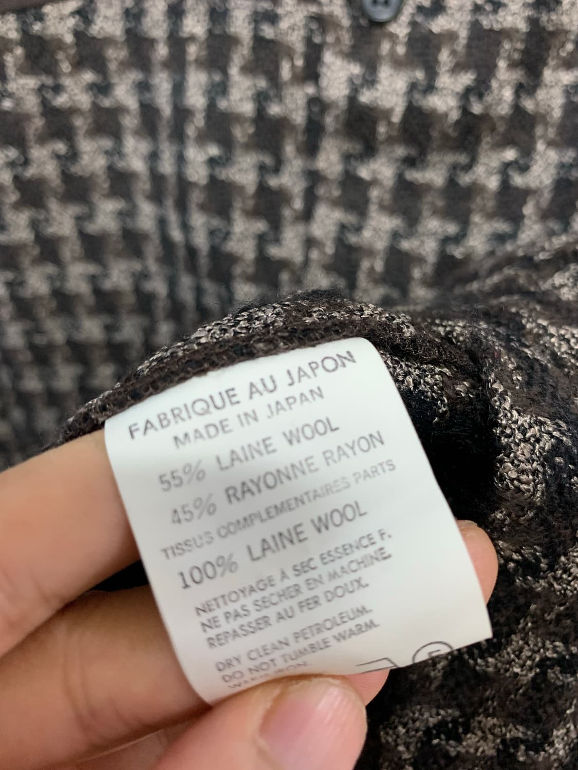 요지야마모토 울 셔츠 상품이미지4