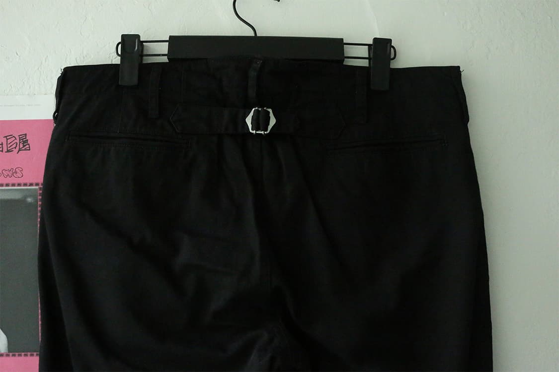 비즈빔 신치백 블랙 코튼 팬츠  상품이미지8