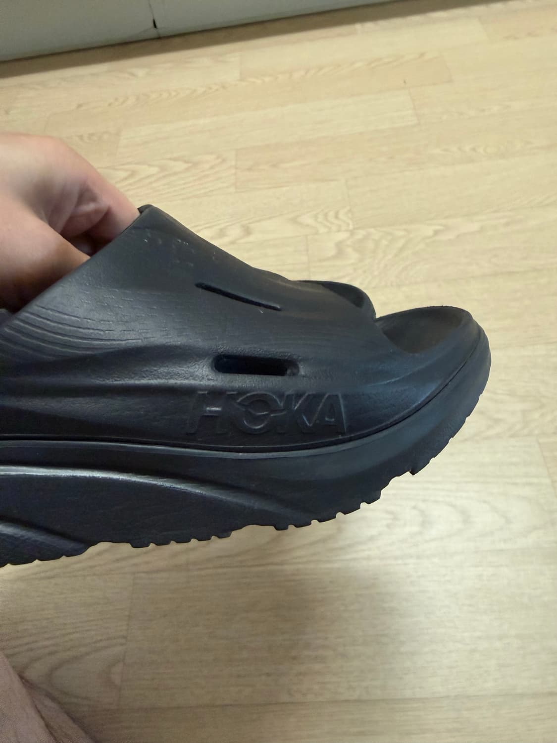 호카 리커버리 슬라이드 블랙 상품이미지5