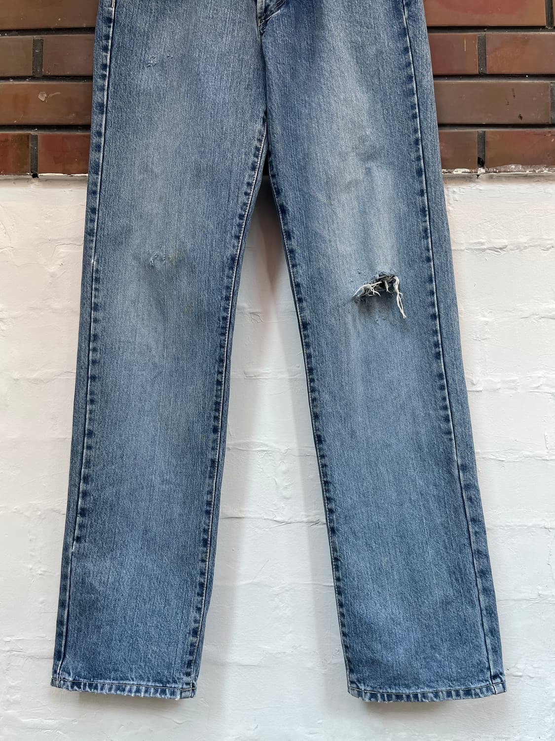 Versace 라이트 워시 블루 베르사체 데님 팬츠 W29 상품이미지4