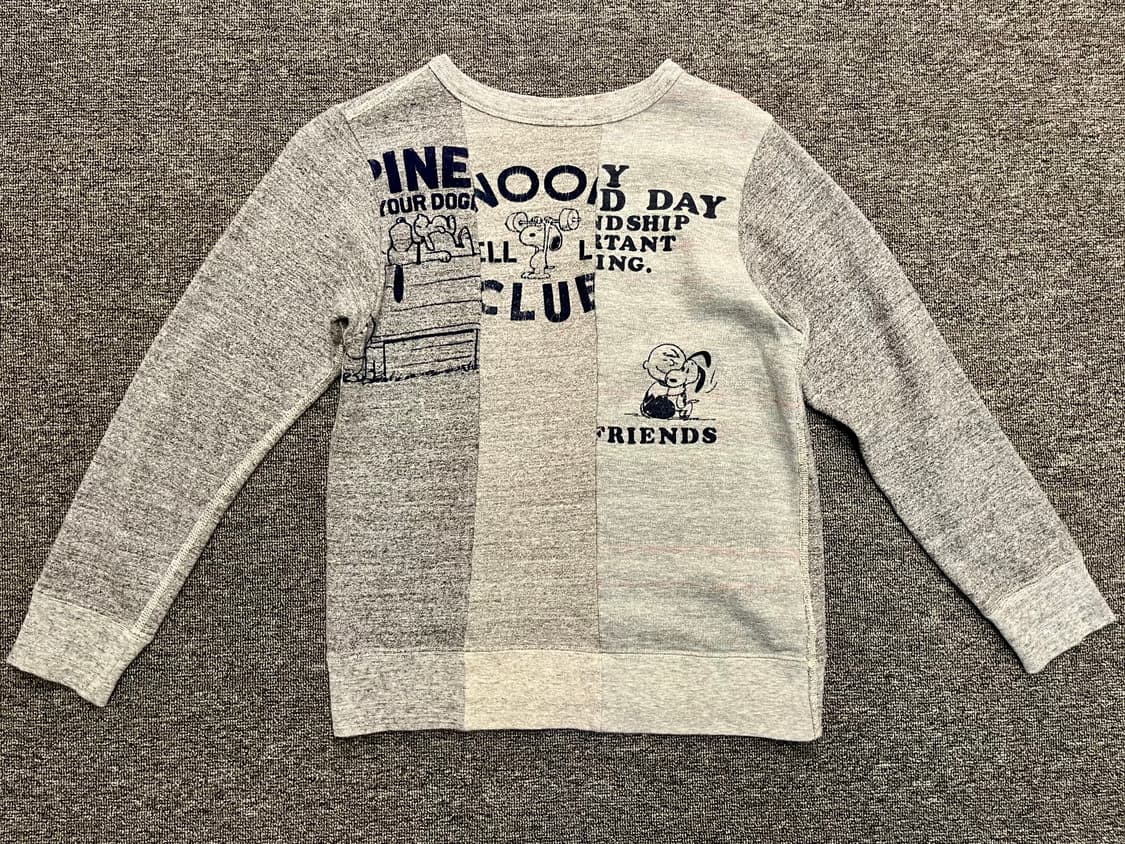 [55] DENIM DUNGAREE X PEANUTS 피너츠 맨투맨  상품이미지1