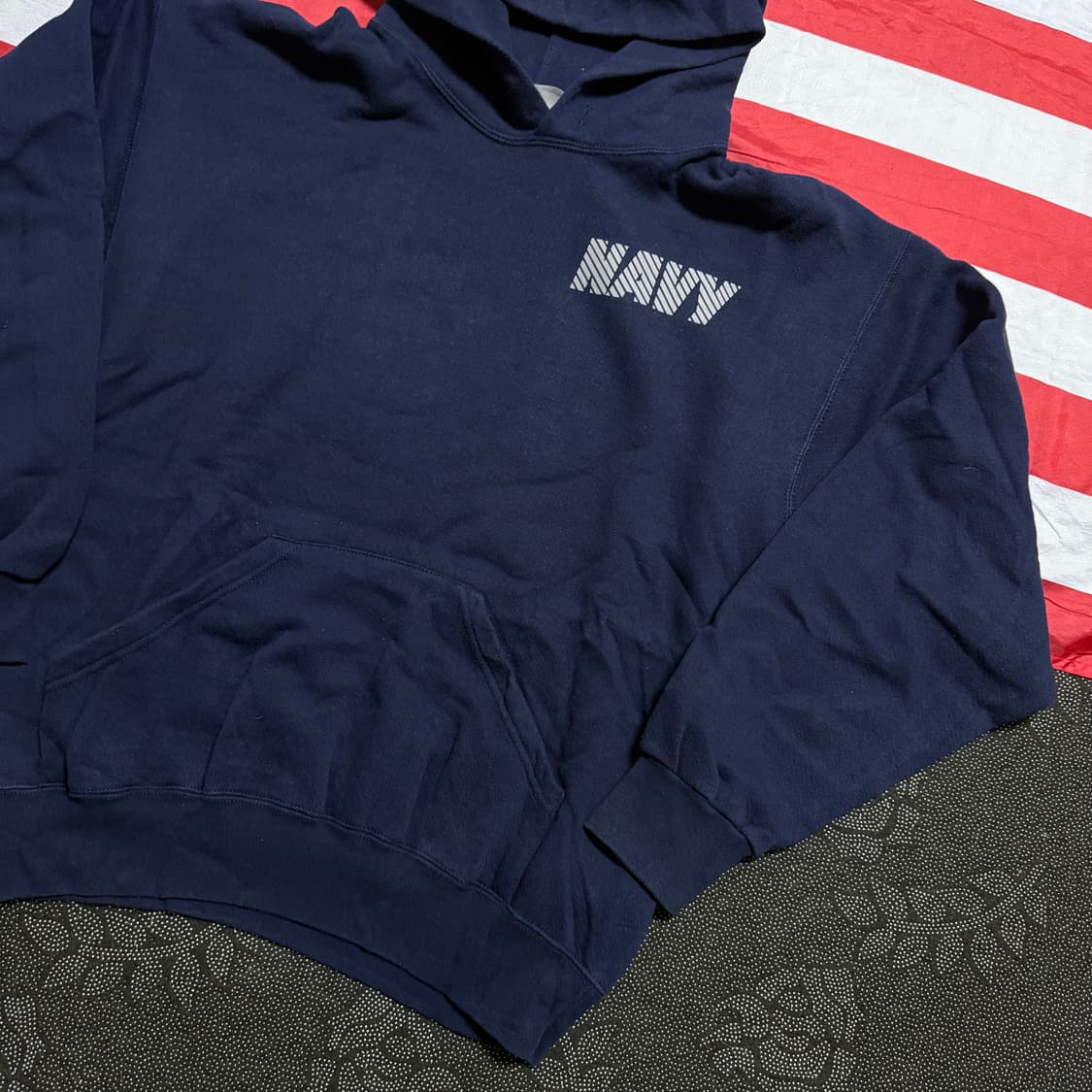 [M] 밀리터리 미 해군 NAVY 스웻 후드 티셔츠  US-24 상품이미지3