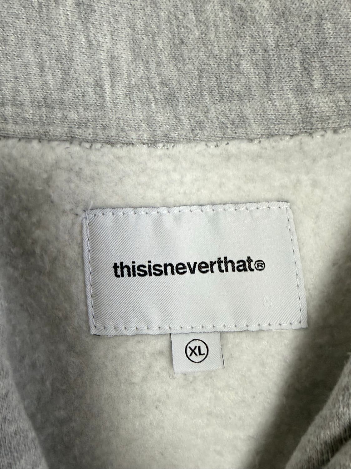 디스이즈네버댓 오픈카라 스웻셔츠 XL 상품이미지3