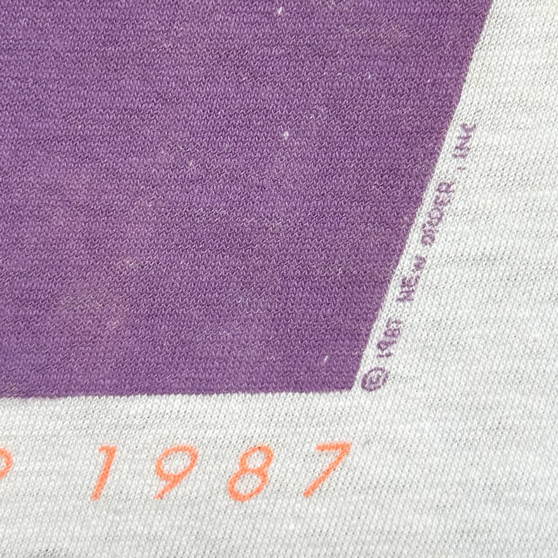 80s New Order 뉴오더 빈티지 티셔츠 상품이미지4