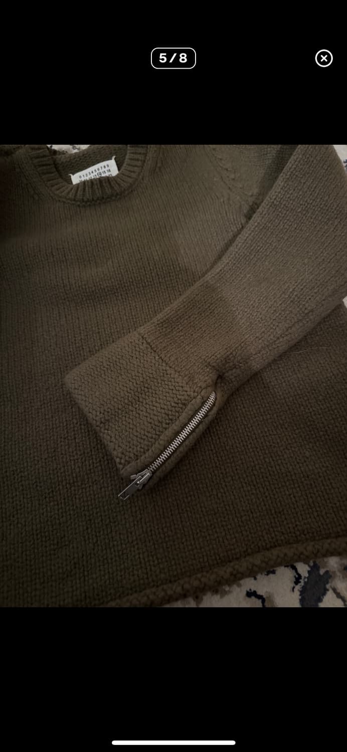 Maison Margiela Knit _ Olive Green 상품이미지6