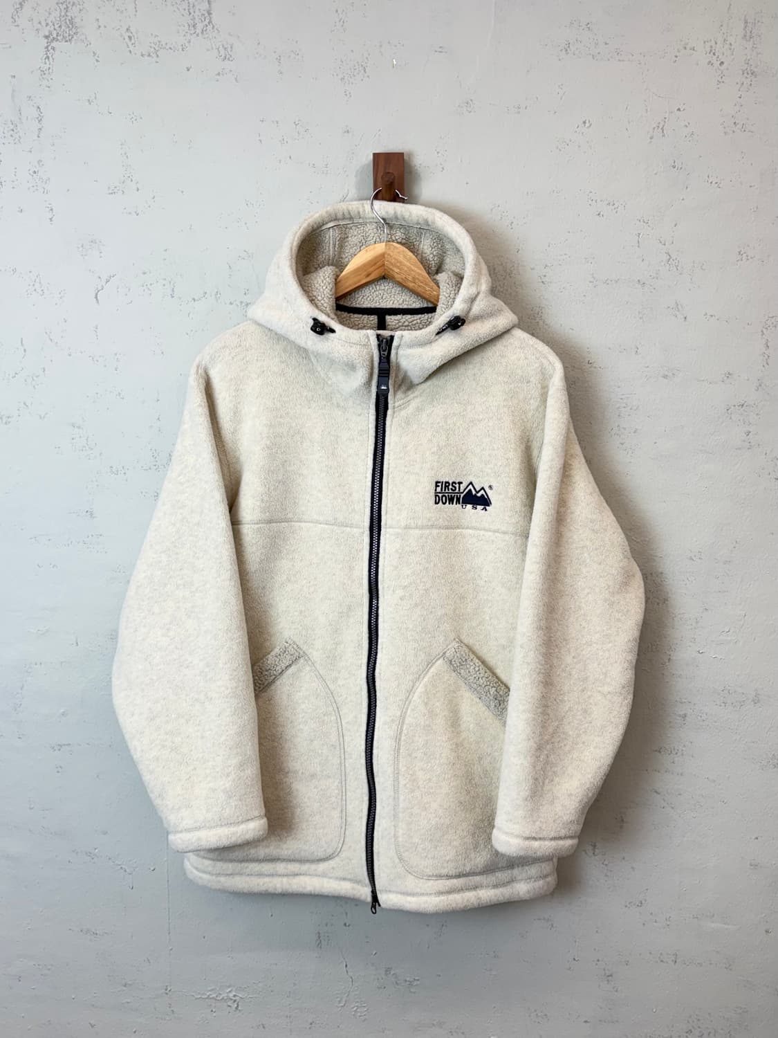 퍼스트다운 90s USA 빈티지 후리스 자켓 상품이미지1