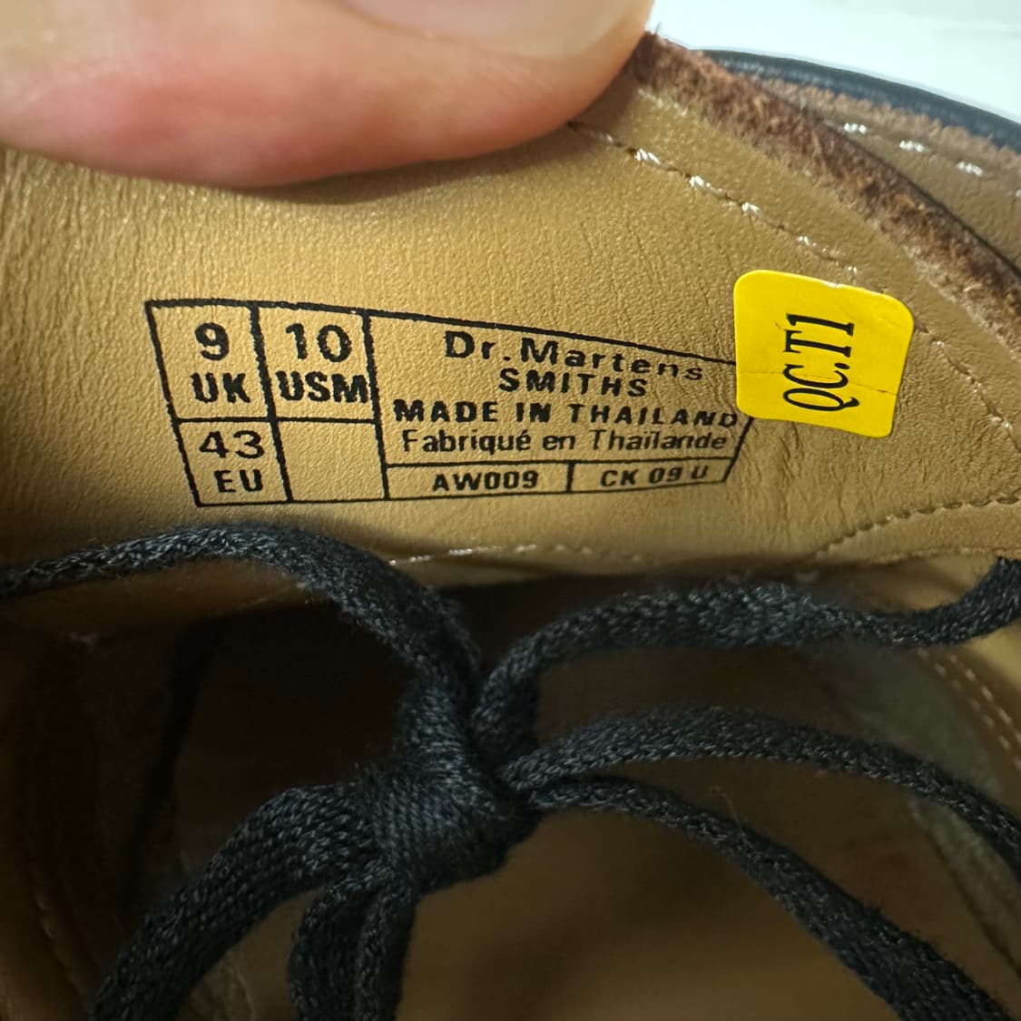 닥터마틴 스미스 4홀 더비슈즈 블랙 상품이미지7