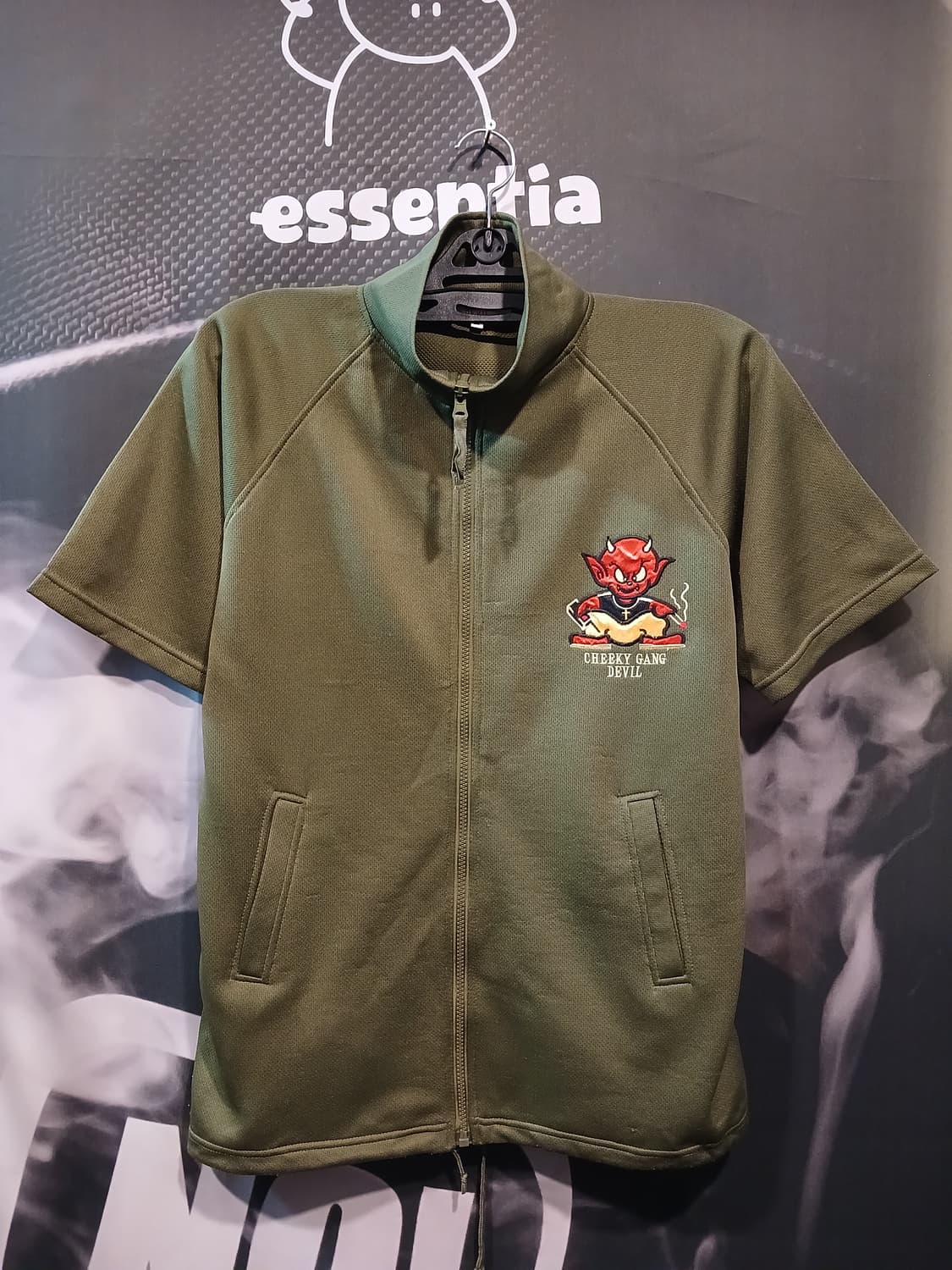 Cheeky Gang Devil 반팔 풀집업 상품이미지1