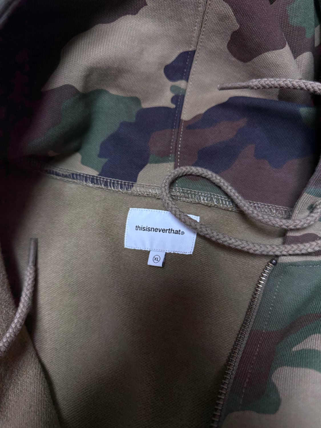 디네뎃 T.N.T 카모 후드집업 XL 상품이미지4