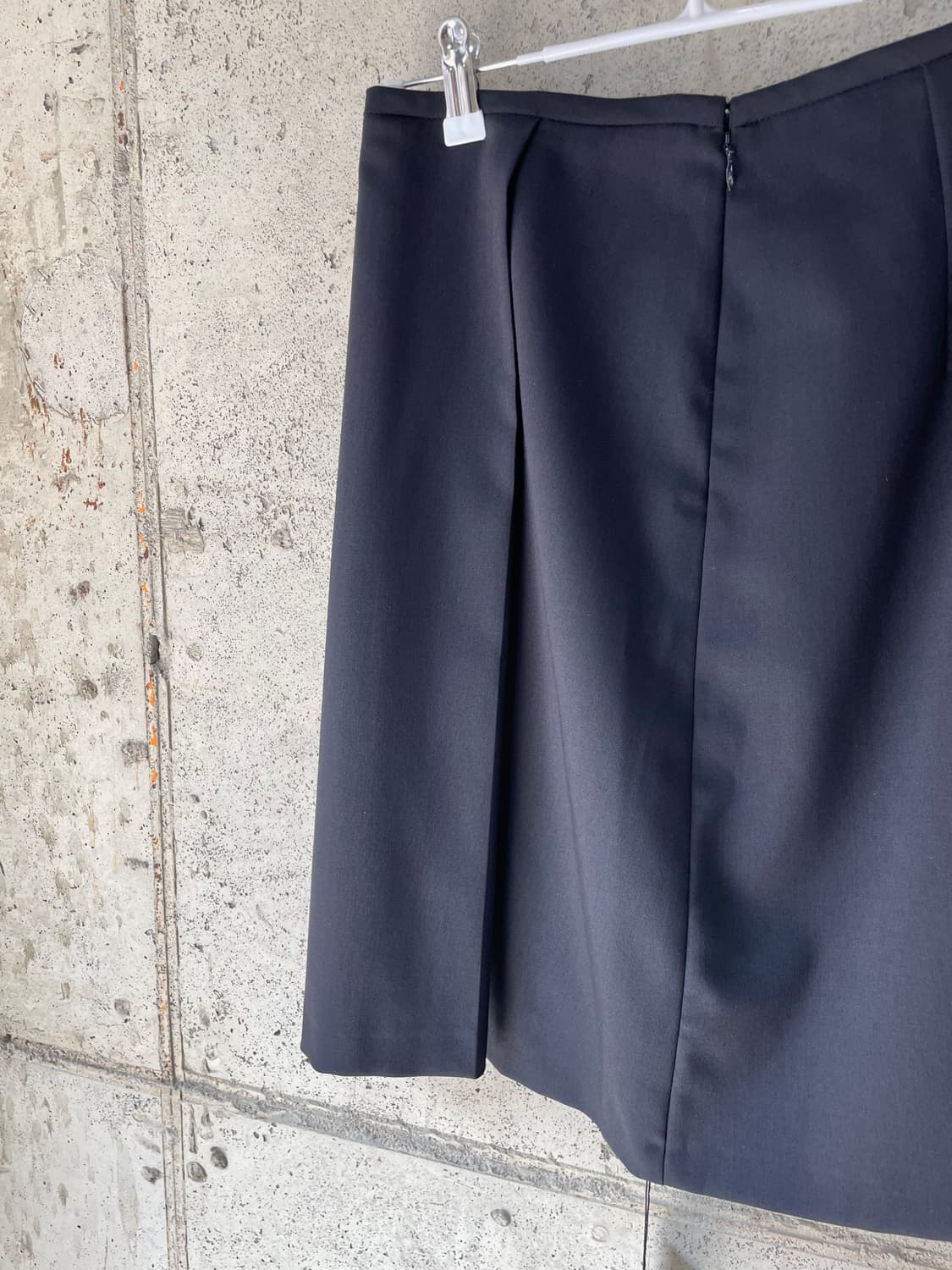 Jil Sander 질샌더 슬릿 스커트 네이비 상품이미지10