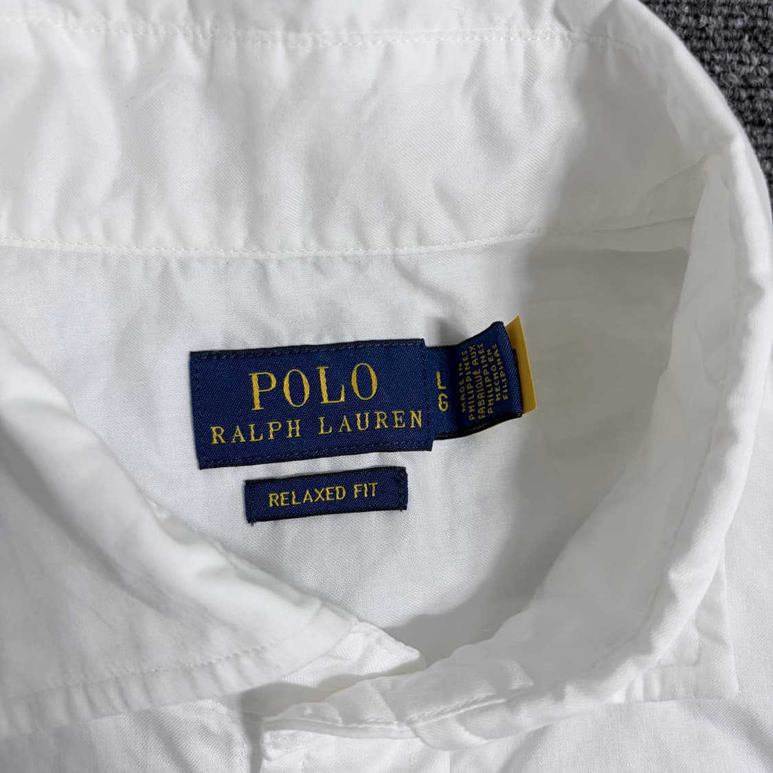 폴로 랄프로렌 릴렉스드핏 코튼 셔츠 상품이미지4