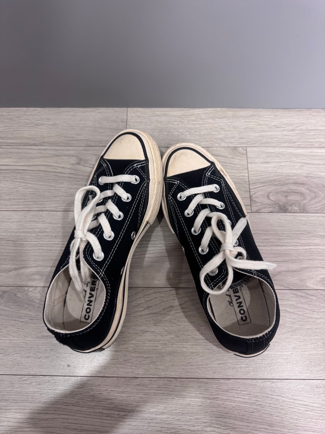 컨버스 척 70 클래식 블랙 로우 상품이미지1