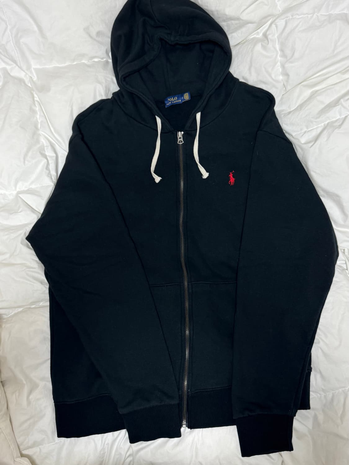 폴로 랄프로렌 후드집업 블랙 상품이미지1