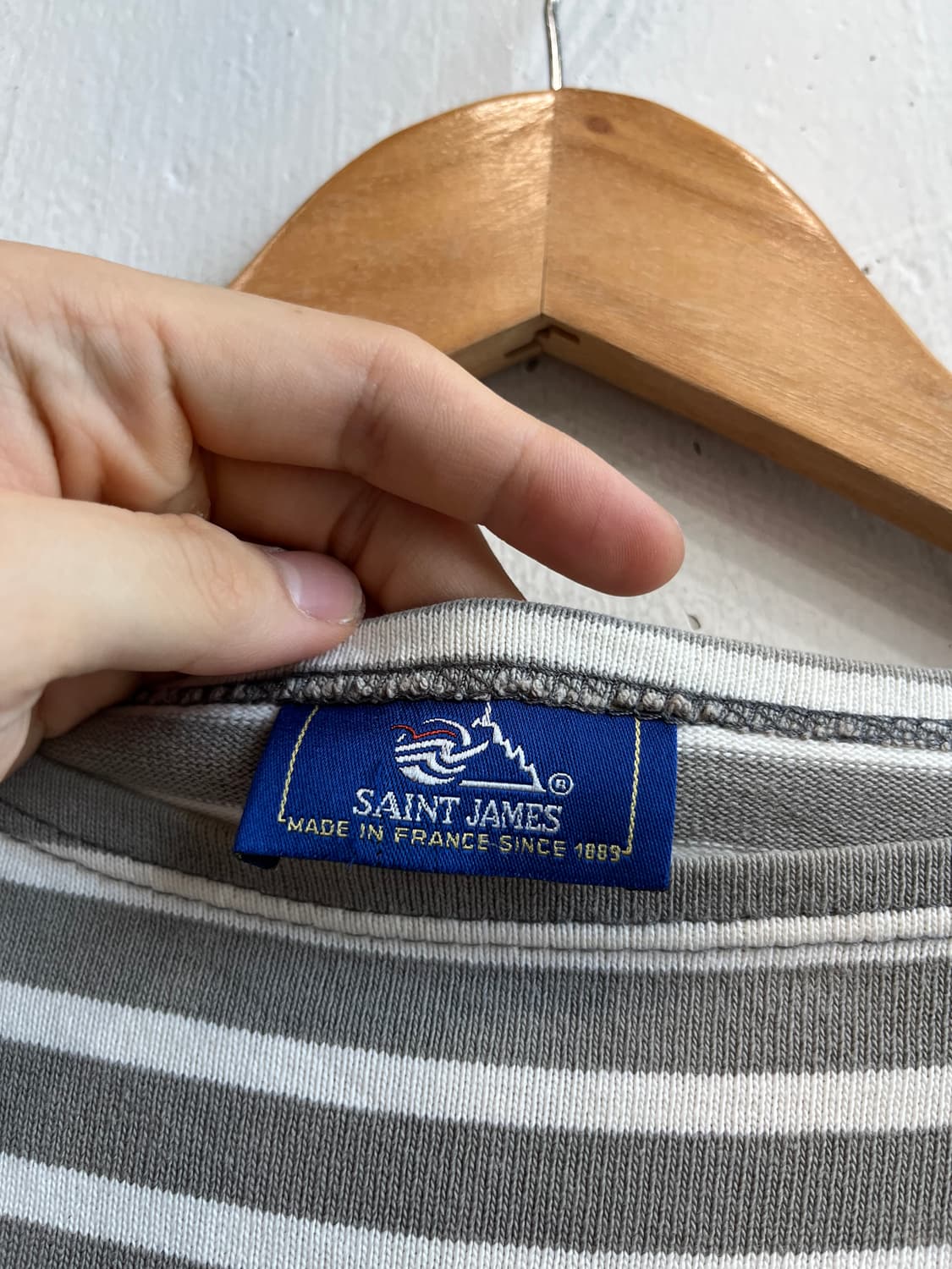 세인트제임스 스트라이프 롱슬리브 우먼즈 Made in FRANCE 상품이미지4