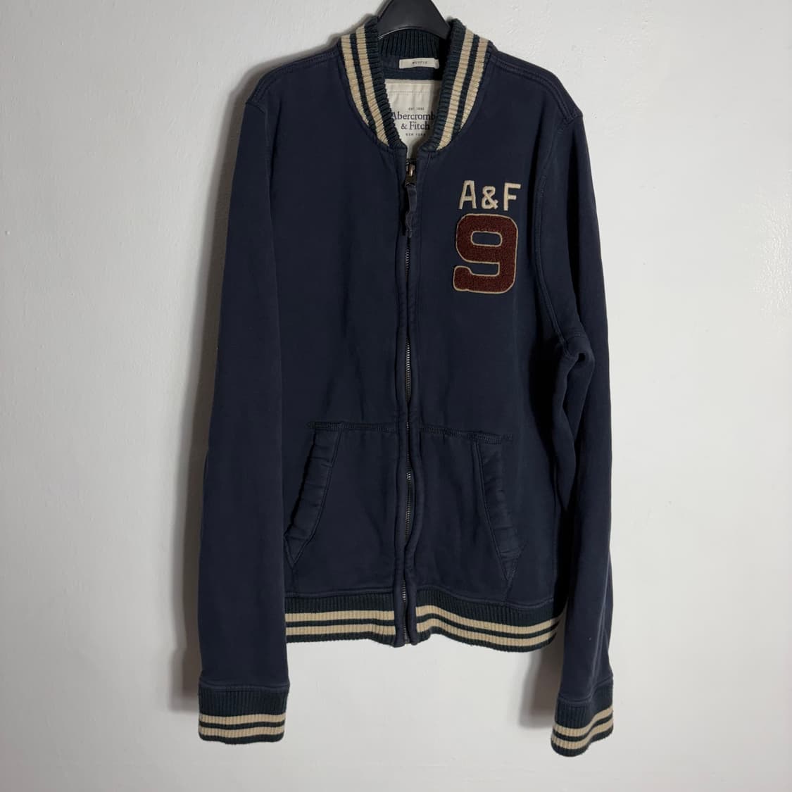 Abercrombie & Fitch 네이비블루 바티시 재킷(2XL) 상품이미지1