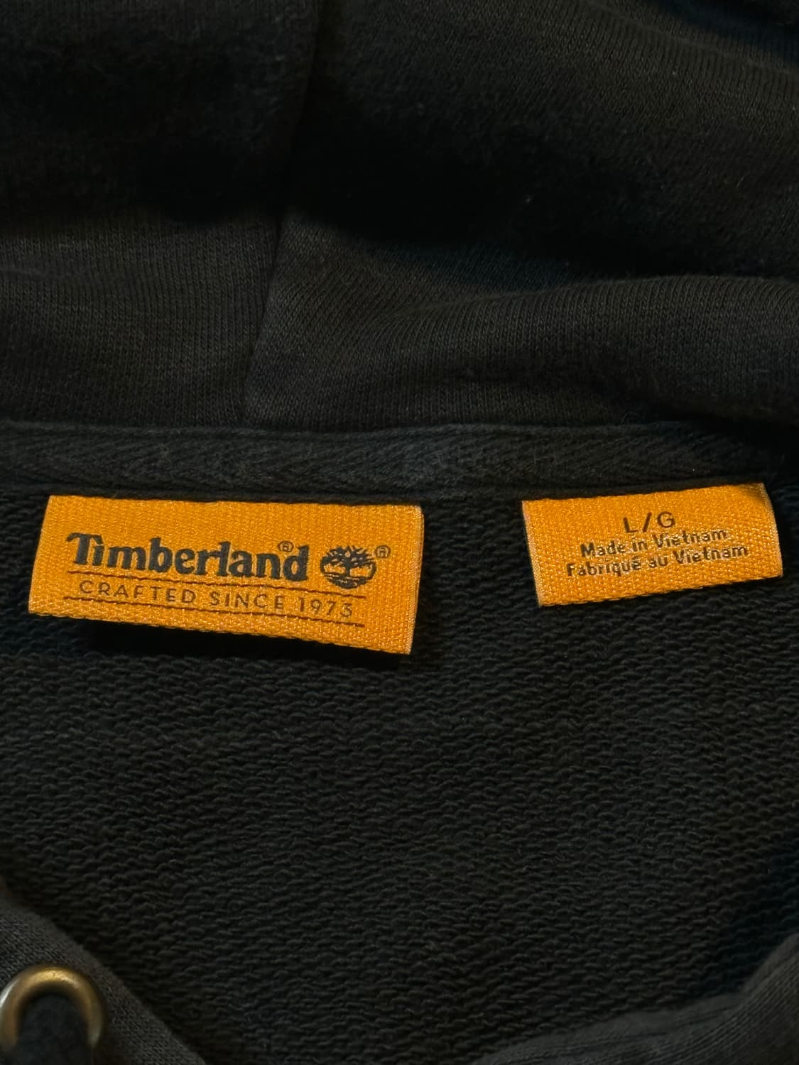팀버랜드 TIMBERLAND 스펠로고 후드티 블랙 상품이미지5