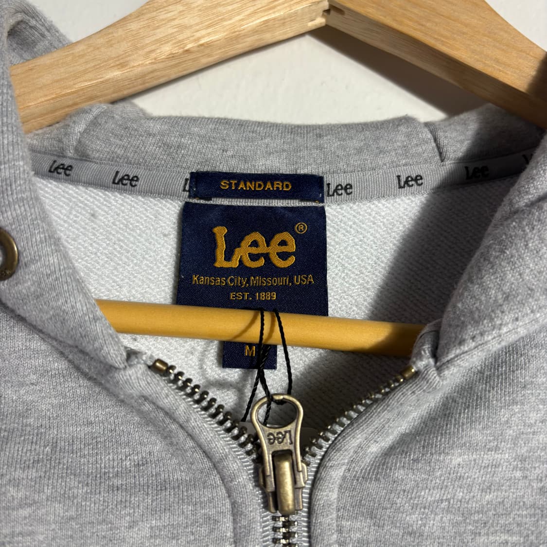 리 그레이 후드집업 (무료배송) 상품이미지4