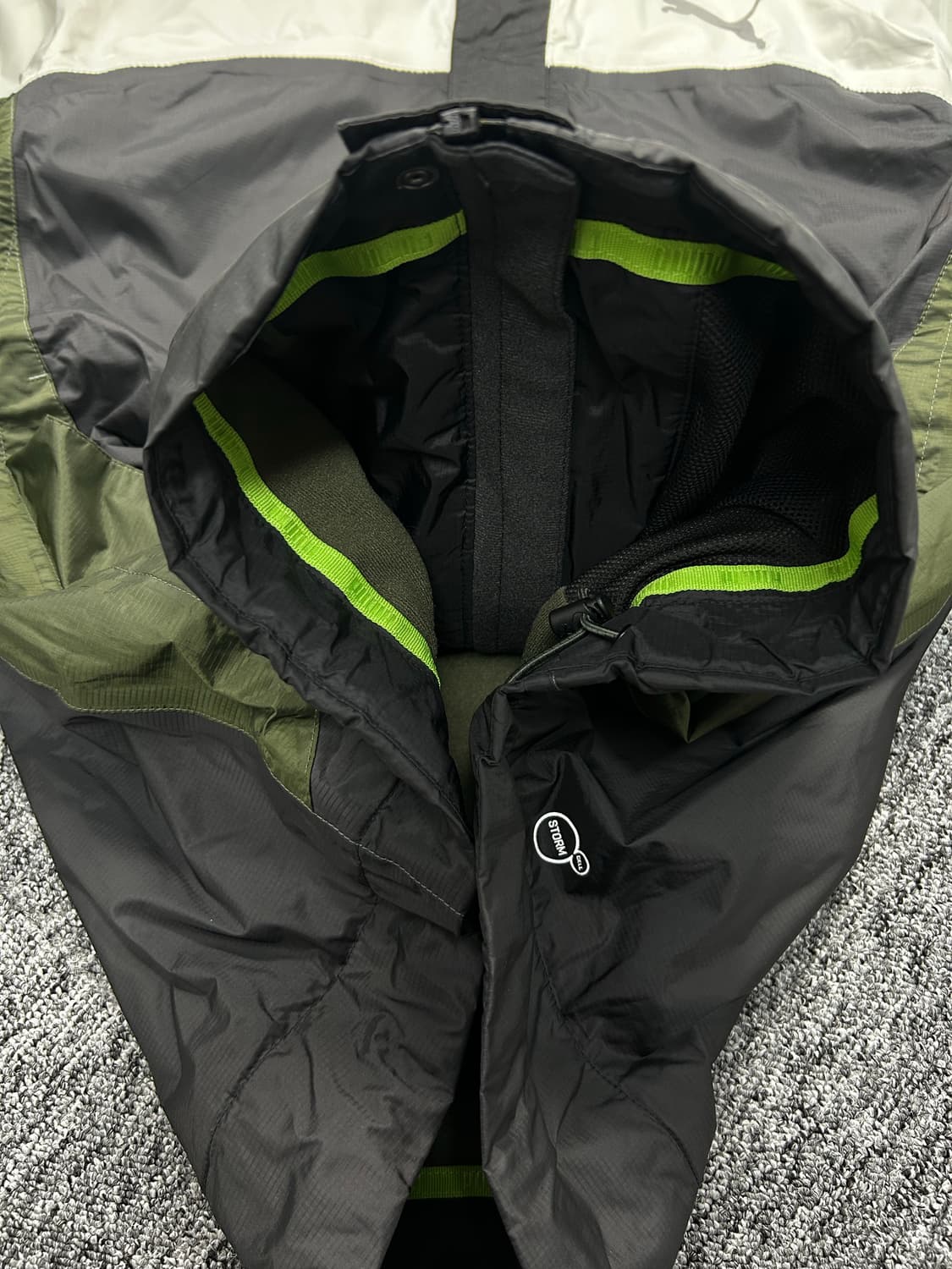 푸마 올드스쿨 배색 바람막이 L 상품이미지7