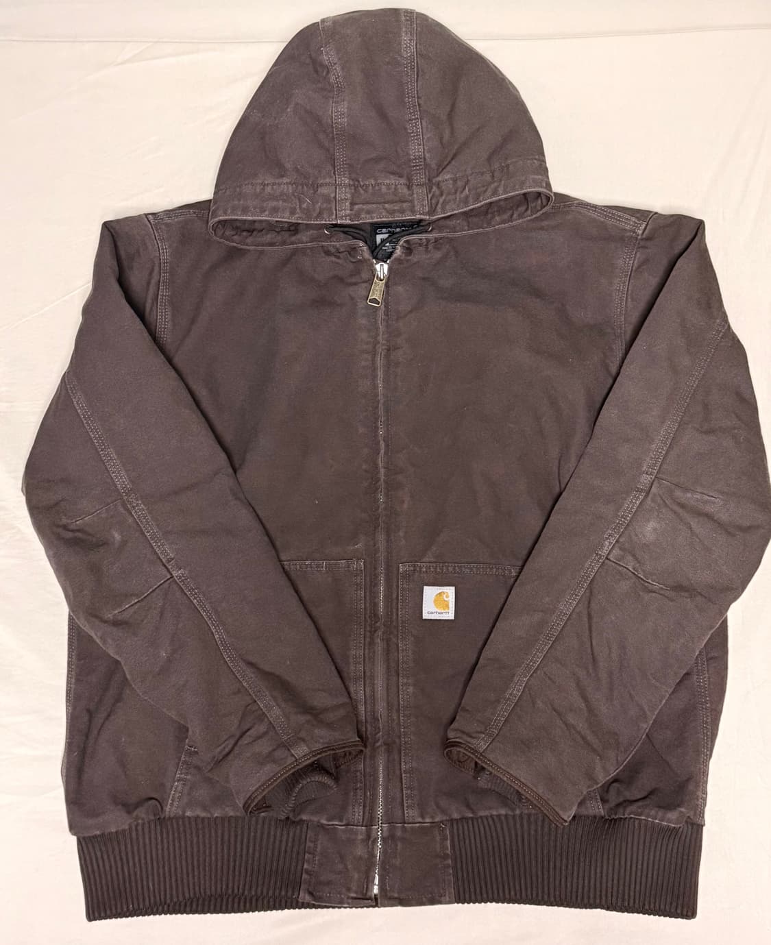 칼하트 액티브자켓 샌드스톤 XL 다크브라운 상품이미지1