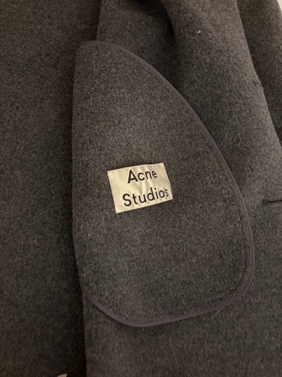 아크네스튜디오 charles 코트 / 46 / 그레이 상품이미지6