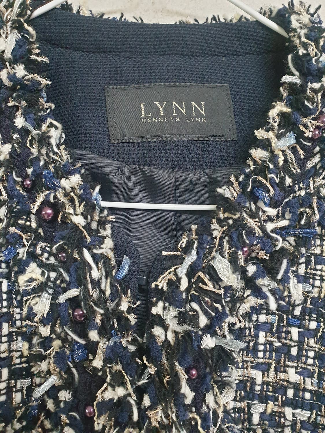 린 트위드 자켓 상품이미지2