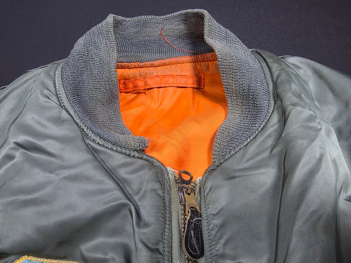 70s usaf ma-1 오리지널 빈티지 알파인더스트리 항공점퍼 60s 상품이미지3