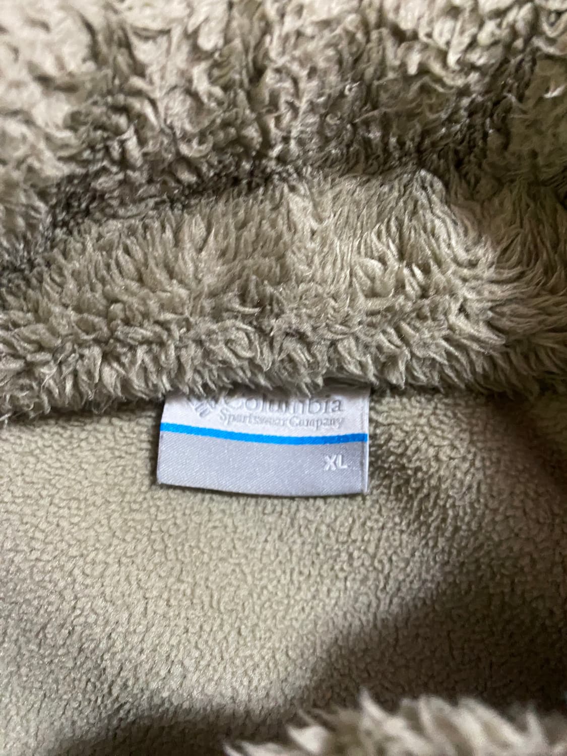 콜롬비아 부드러운 양털 후리스 XL 상품이미지3