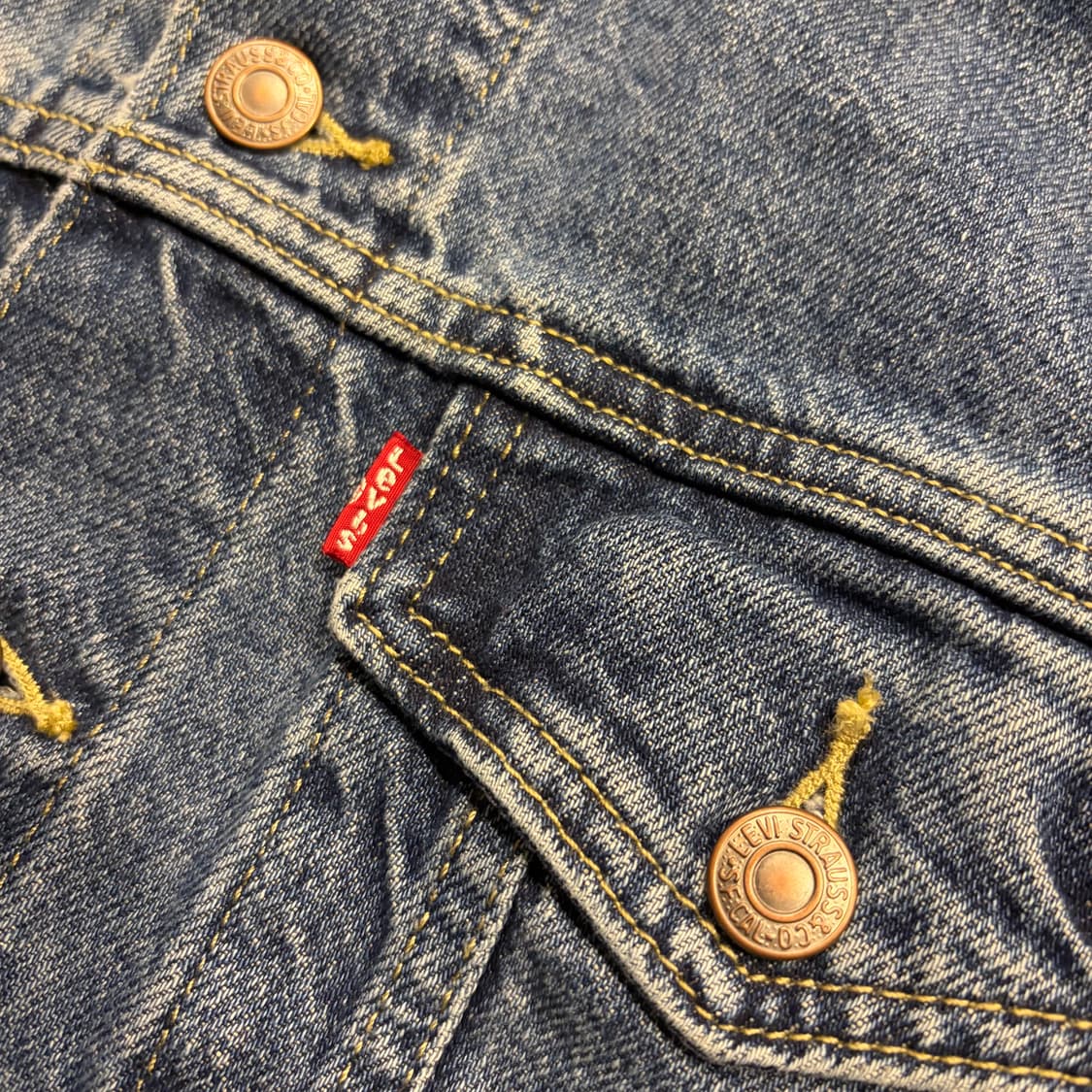 [L] 22s 리바이스 데님 트러커 자켓 청자켓 C259 상품이미지4
