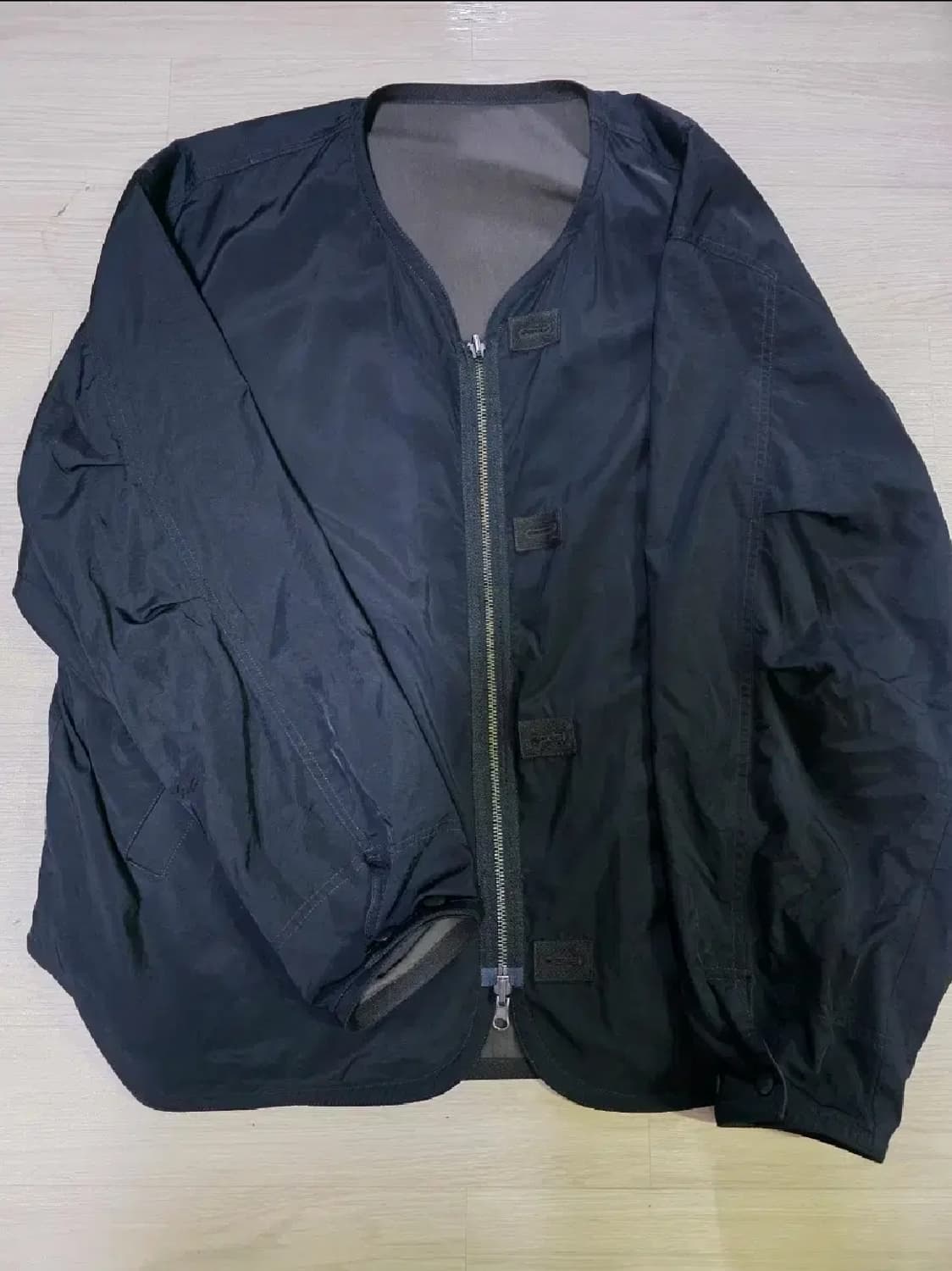 해칭룸 리버시블 라이너/라이닝 자켓 블랙/차콜 3(M) 상품이미지1