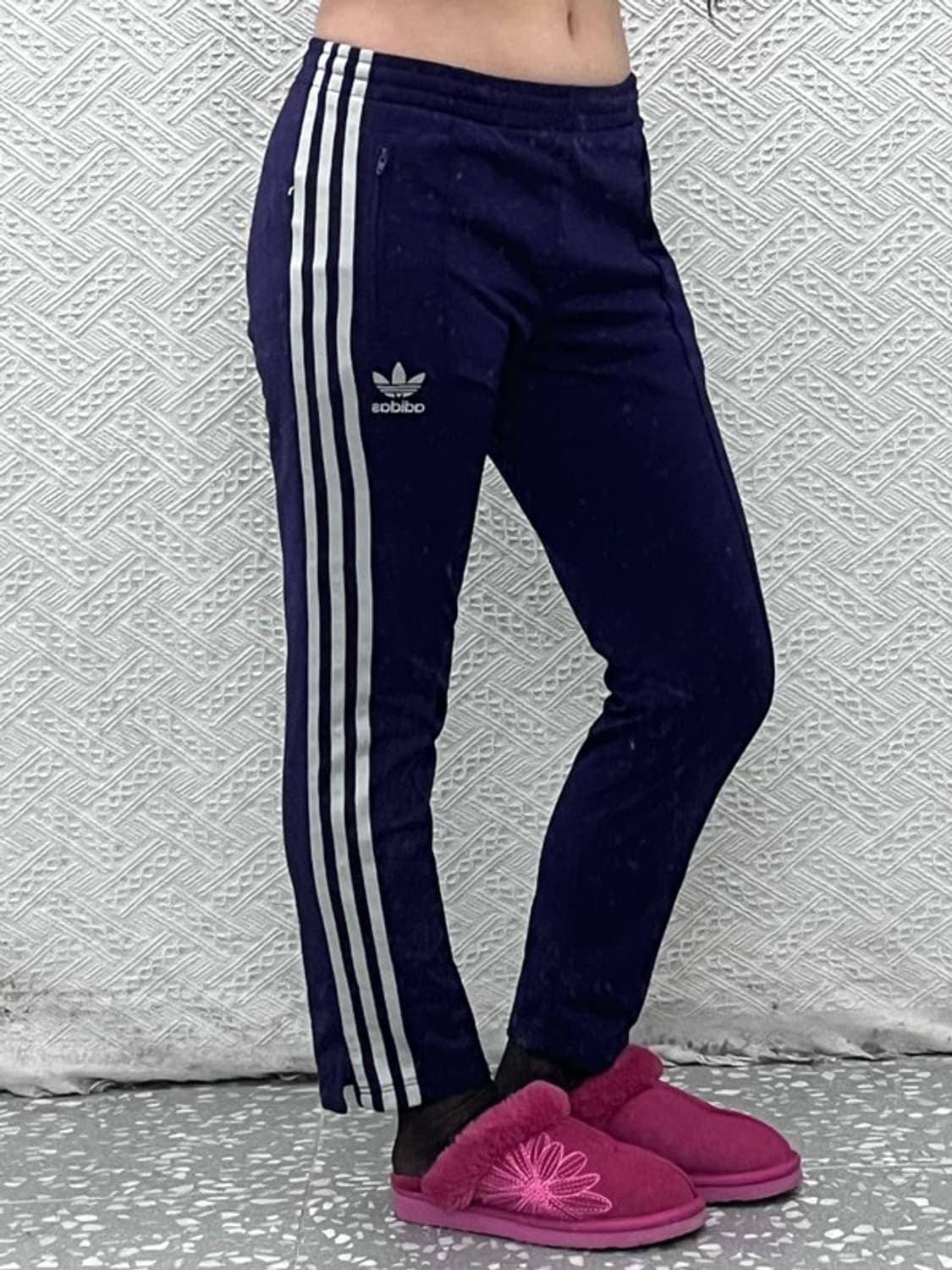 아디다스 파이어버드 퍼플실버 트랙팬츠 츄리닝바지 90 C06300 상품이미지2