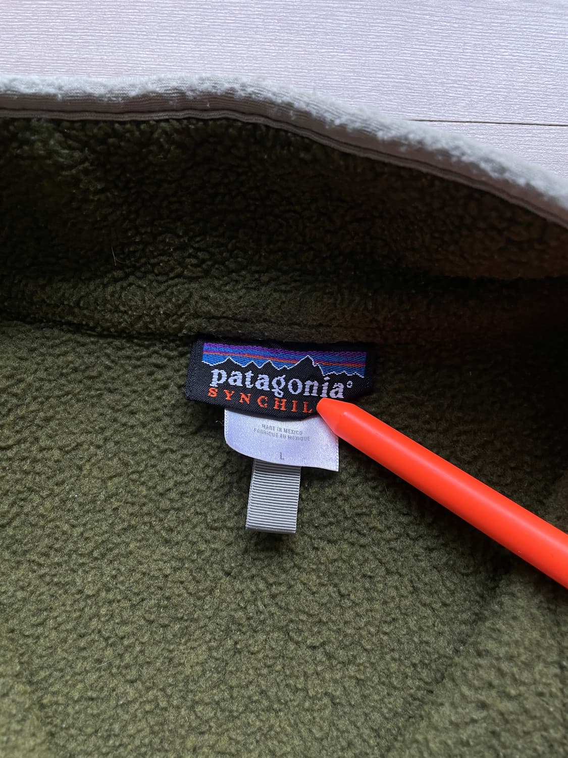 파타고니아 집업 신칠라 그린 마수피얼 플리스  patagonia 상품이미지3