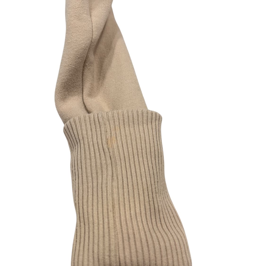 아베크롬비 빈티지 딱붙핏 울프죠 퍼 후드집업 Y2K 자켓 베이지 M 상품이미지7