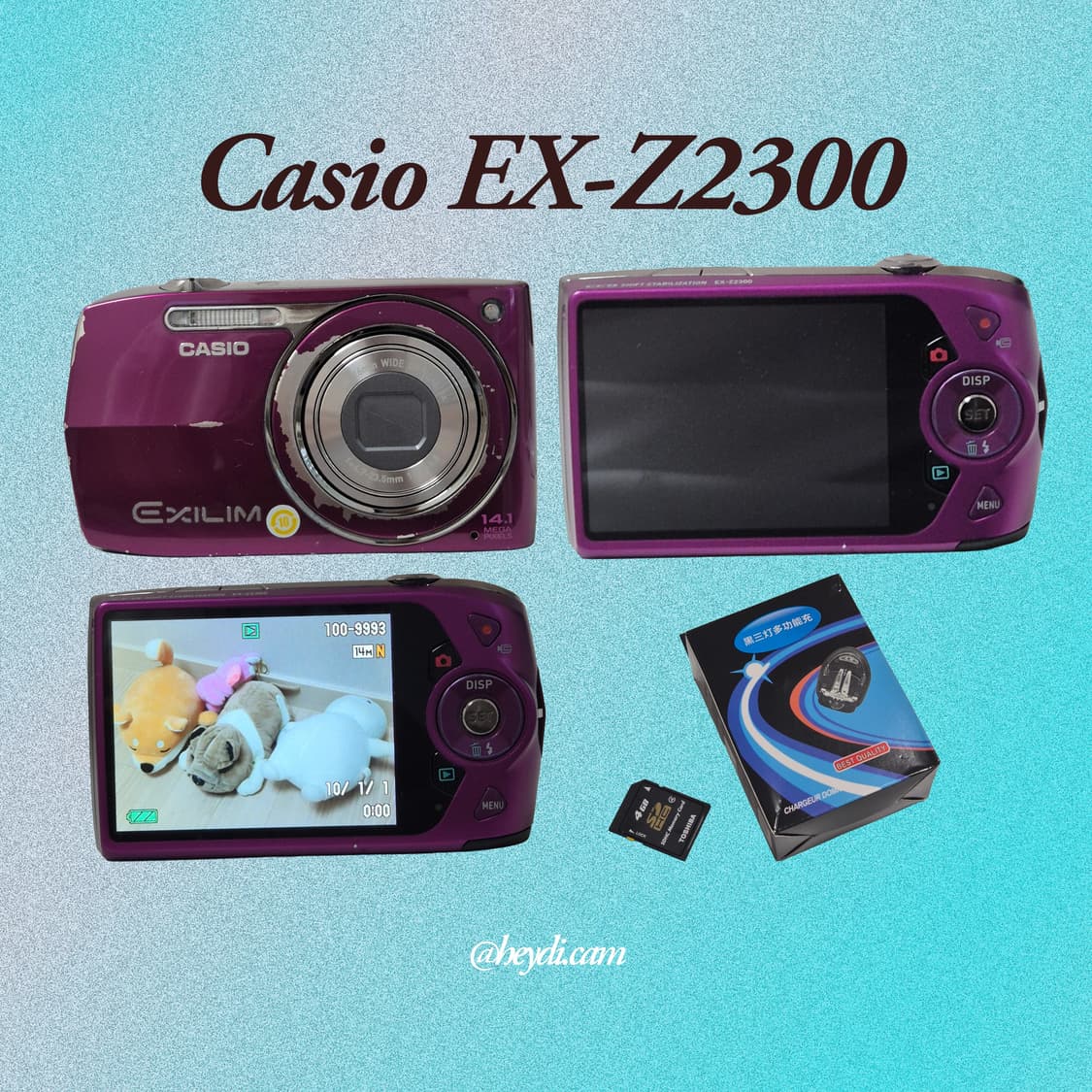 (로제, 모카, 아일릿) 카시오 엑슬림 z2300 로즈핑크 상품이미지2