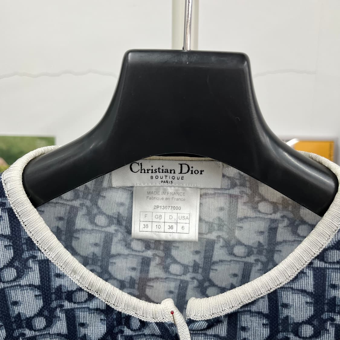 디올 우먼 오블리크 가디건 38 상품이미지3