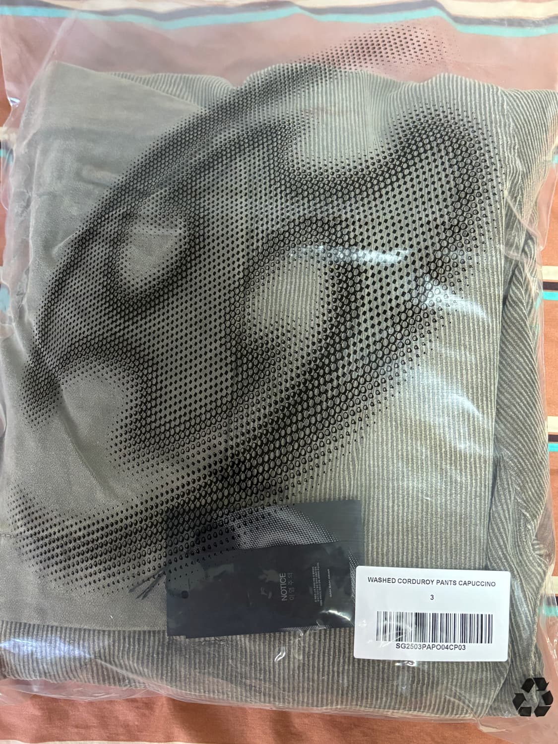 산산기어 Washed Corduroy Pants 카푸치노 상품이미지2